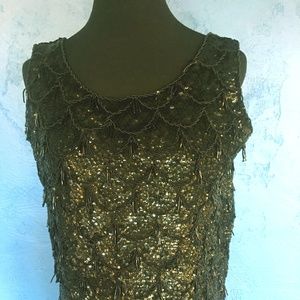 Vintage Sequin Top